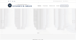 Desktop Screenshot of advokat-novisad.com
